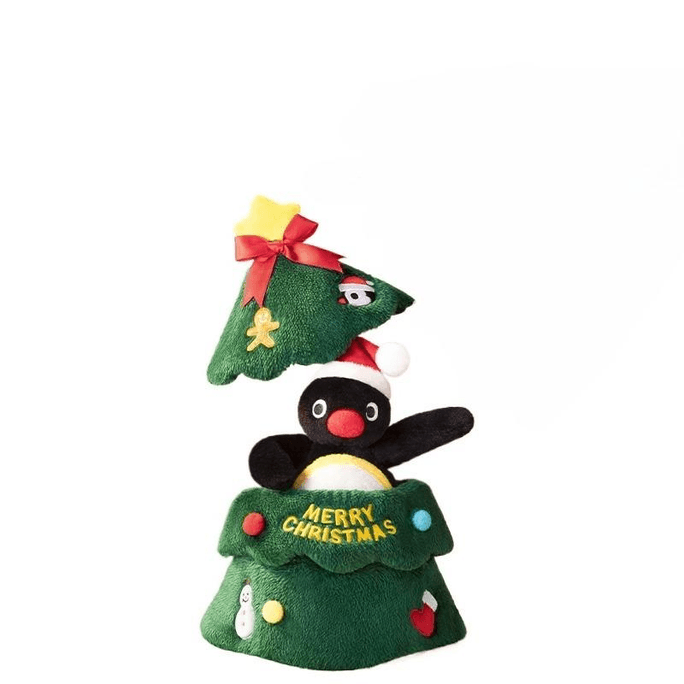 [중국 직배송] 핑구 크리스마스 트리 봉제인형 1개 (마켓프린트)