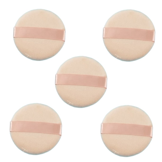 Make Up Cushion Powder Cushion Skin Color Fleshed-Color 5pcs 6.5cm Width