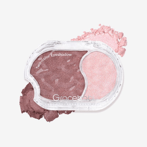 Double Color Multi-Use Powder Eyeshadow, High Brow Powder, Diamond* 1 Piece