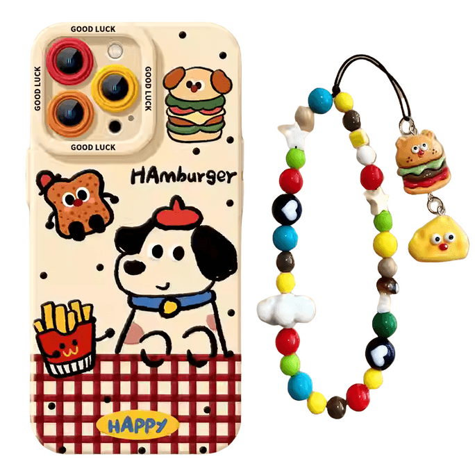 Hamburger Puppy Phone Case Lens All pack #14 #15 #16