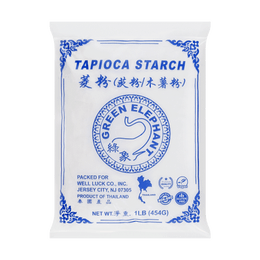 绿象 木薯淀粉 茨粉菱粉 454g【可制作芋圆珍珠奶茶烘焙DIY小料】