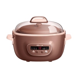 Purple Clay Electric Stew Pot 2.5L 110V