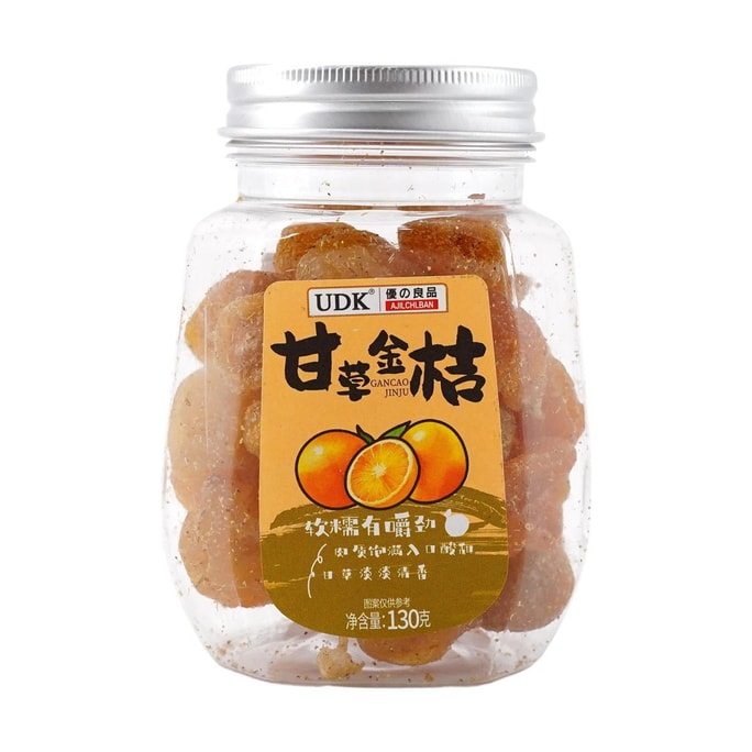 优之良品 甘草金桔 130g