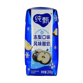 蒙牛 纯甄 冻梨风味酸奶 200g 【冬日限定口味】