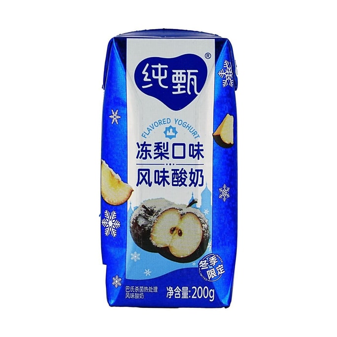 蒙牛 純甄 凍梨風味優格 200g 【冬季限定口味】