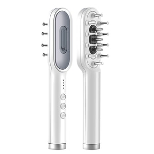 Hair Comb Multi Functional Massage Comb White 1 Piece