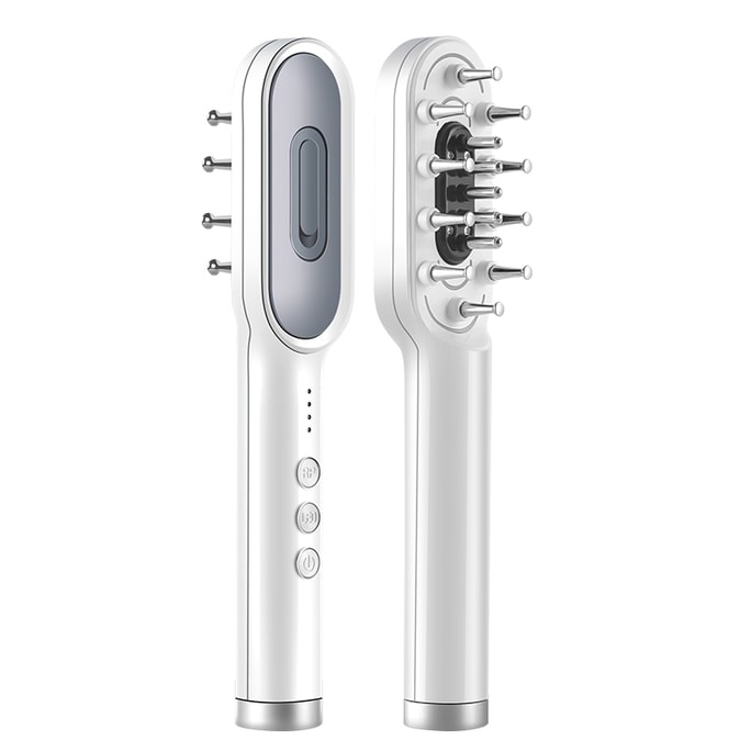 Hair Comb Multi Functional Massage Comb White 1 Piece