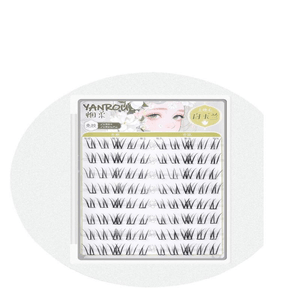 Smoke Softening Cream With Pure White Magnolia Synthetic Eyelashes * 1 Box