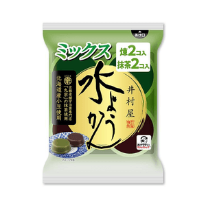Mizuyokan, Mochi Warabi Mochi, Original And Matcha Flavors (4 Pieces)