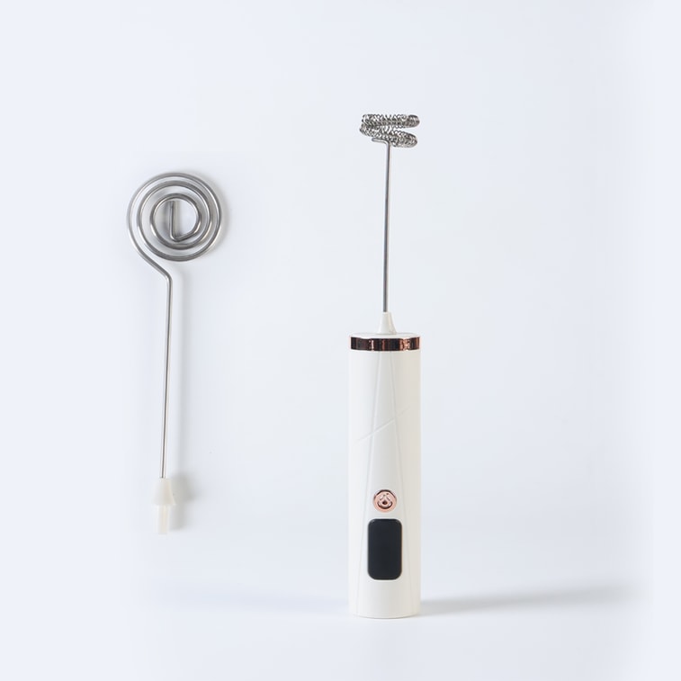 징야지아 베이킹 밀크폼 마스터! 미니 전동 거품기 3단 조절 Type-C 고속 충전 화이트 1세트 10