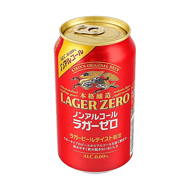 Lager Zero Non-Alcoholic Beer Flavored Drink, 11.83 fl oz【ALC.0.00%】 5
