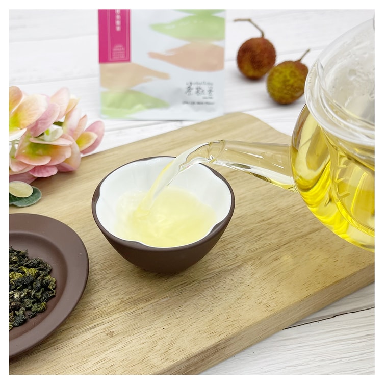  台灣 茶粒茶 [直郵] 荔枝烏龍茶立體獨立包 3g 5