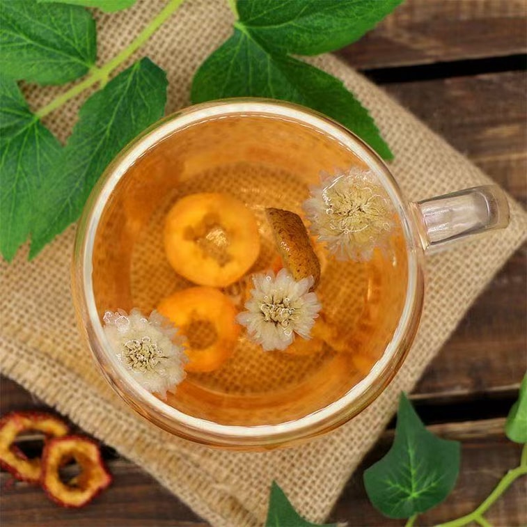 YAMIBUY 燕麟庄 Aubépine séchée sans pépins [125g] Aubépine pure Aubépine séchée Aide à la digestion 125g [Thé de santé pour mijoter et infuser, buvez pour un teint sain, le salon de beauté au bureau] Thé de santé pour mijoter, collation zéro déchet 3