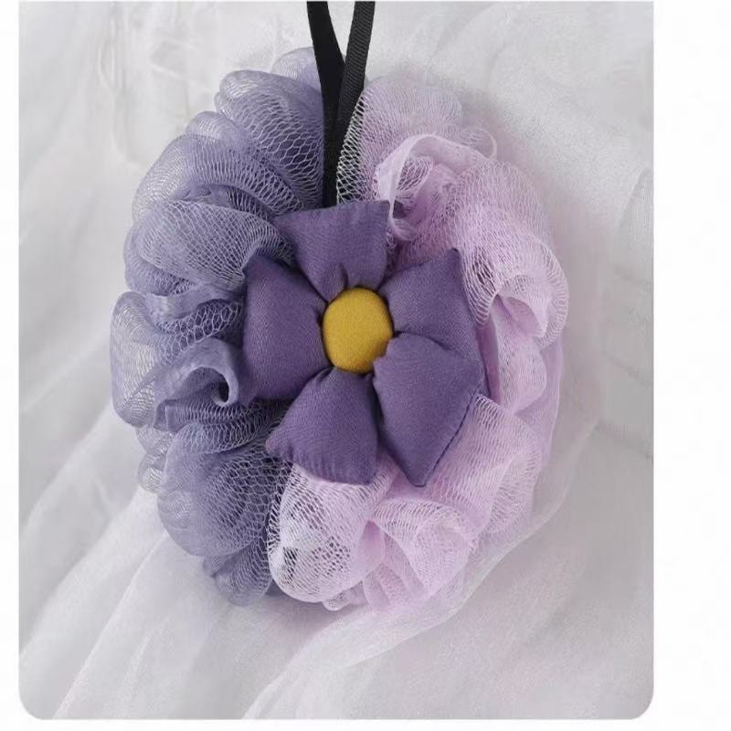 Bath ball sunflower bath foam soft and durable bathroom 1 piece