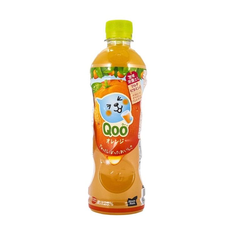 COCA-COLA ミニッツメイド Qoo オレンジジュース 14.37 液量オンス - Yami