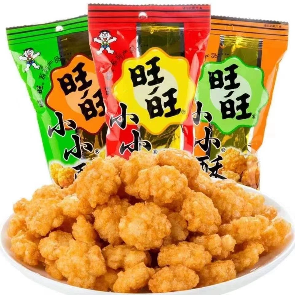 【中国直邮】 台湾 旺旺 小小酥18g儿童解馋小零食办公室小吃网红爆款休闲食品大礼包 原味 18g*3包