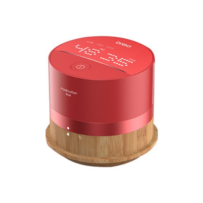 【易烊千璽同款】倍輕鬆艾灸盒A1姜小竹家用無菸明火隨身灸 紅色禮盒裝