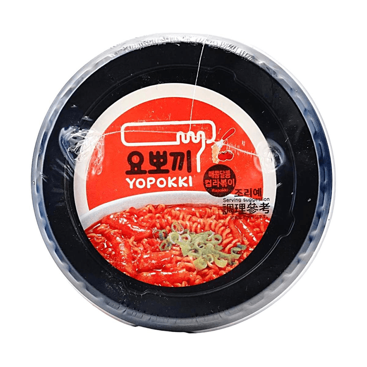 韩国YOPOKKI 拉面+炒年糕 甜辣口味 杯装 145g【韩式经典 双重口感】 8