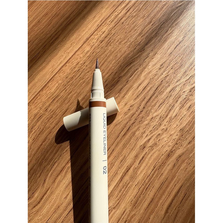 【日本直郵】 日本 MUJI 無印良品 液體眼線筆 棕色 防水防汗速乾 1支