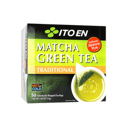 Tea Bag Matcha Grn Tea Trdtnl 2.64oz
