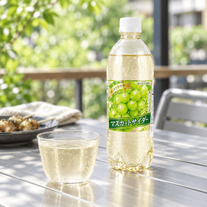 Muscat Cider 16.57 fl oz【Refreshing】【Rich Fruit Aroma】