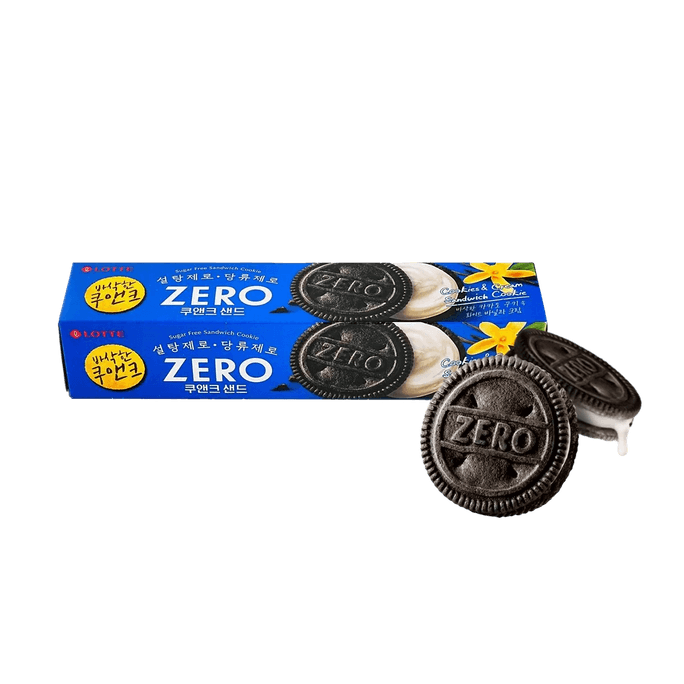 Zero Sugar Free Sandwich Cookie, Cookie & Cream Sand, 3.39 oz