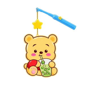 Mid-Autumn Cartoon Handheld Lantern Bear 16.5CM【Manual DIY】【Eco-friendly Material】