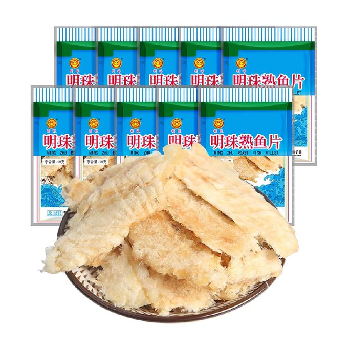 Pearl cooked fish fillet 10g*10 packs