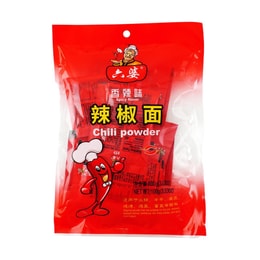 六婆 特色干碟辣椒面 10包入 100g 