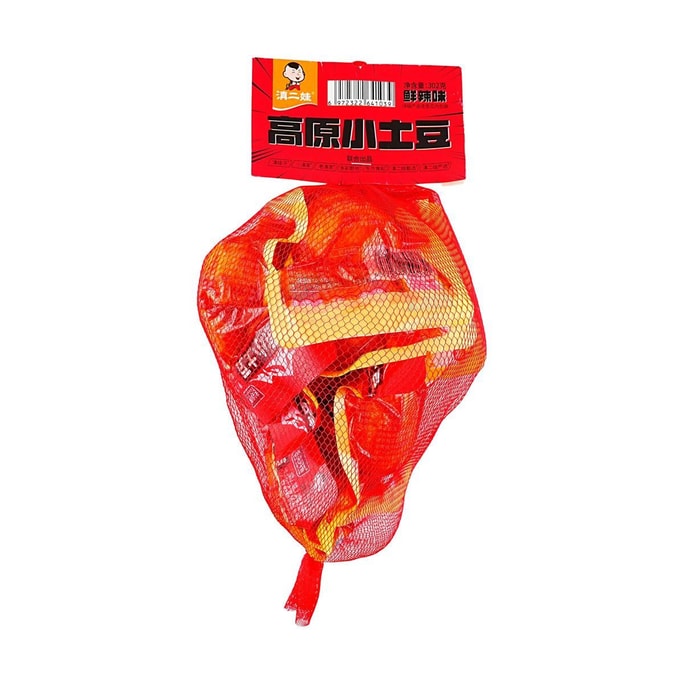 滇二娃 高原小馬鈴薯 鮮辣味 302g【雲南自種洋芋 粉糯細膩】【網紅爆款】