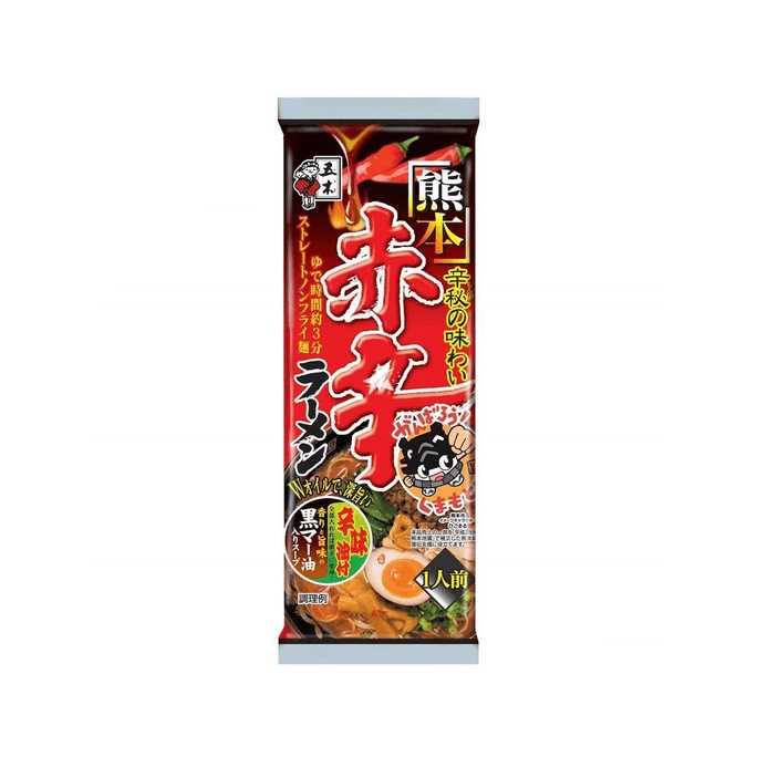 Itsuki Foods Kumamoto Red-Hot Spicy Ramen 120g