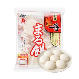 Nama Ichiban Maru Mochi- Round Type Rice Cake, 12.3oz【Can Be Heated In Microwave Or Oven】