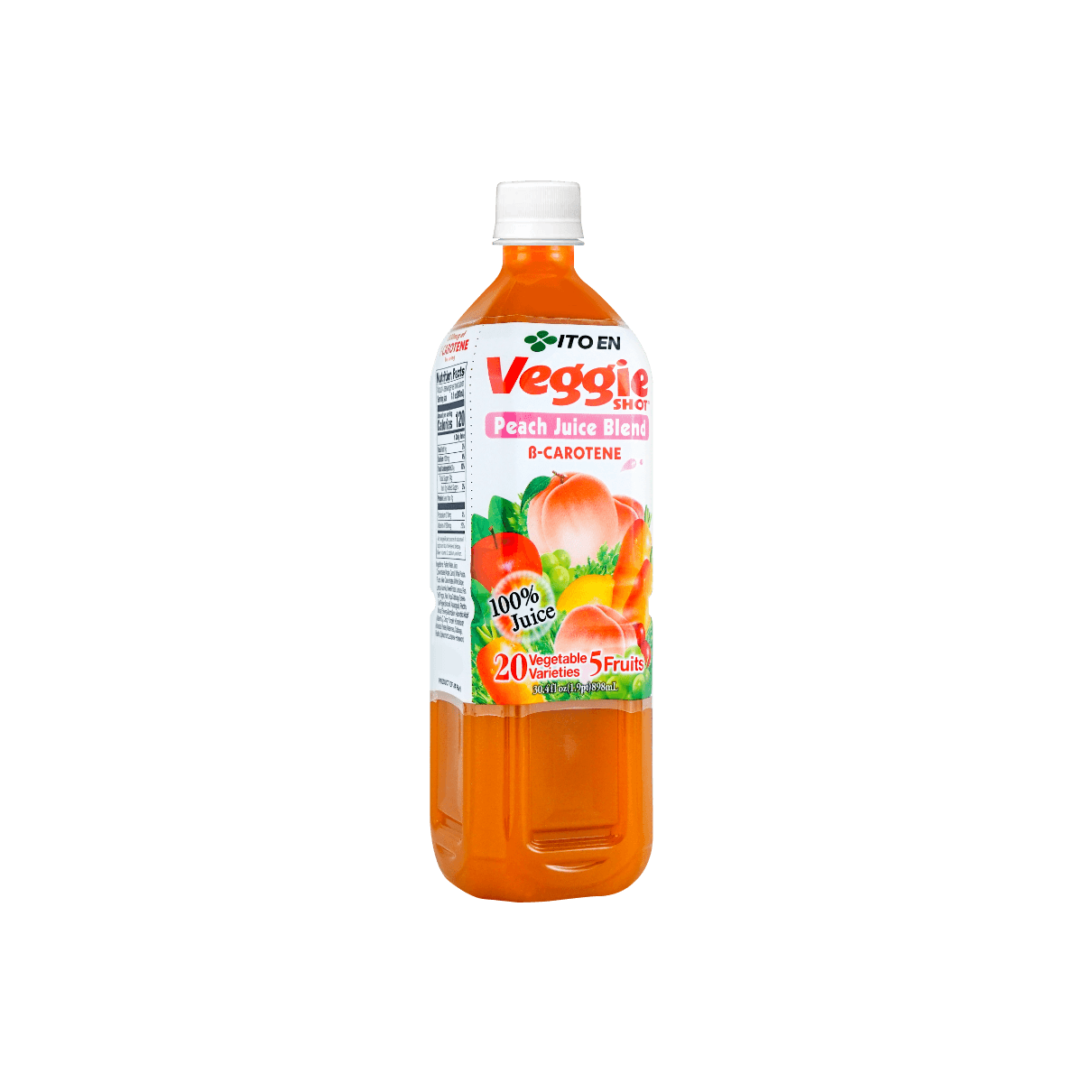 ITO EN Veggie Shot Juice Peach 898ml - Yami.com
