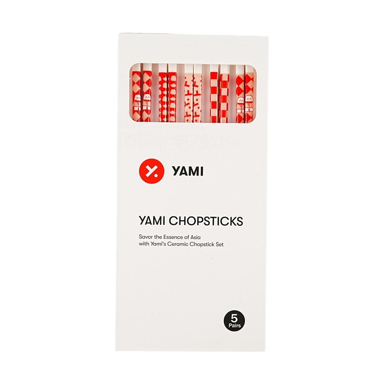Ceramic Chopsticks Set 5 Pairs【Yami's 11th Anniversary Edition】 7