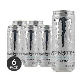 몬스터 에너지 드링크, 울트라 플레이버, 11.15 fl oz *6【6팩】