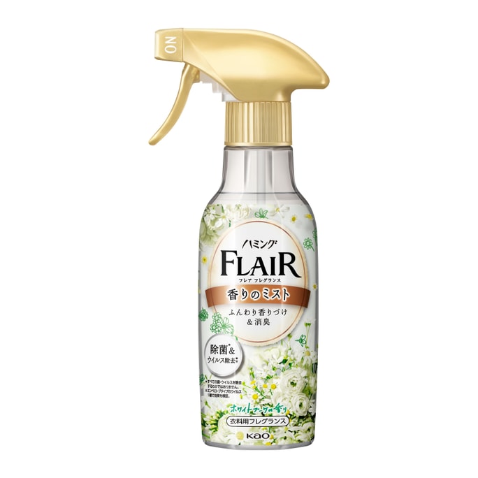 FLAIR Anti-Wrinkle Deodorant and Anti-Bacterial Spray #White Floral 270ml