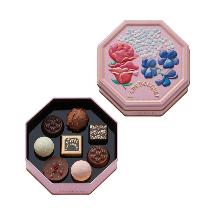 Lady Bouquet Valentine's Chocolate Set 8pc