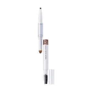 NEW BORN EX Eyebrow Mascara And Pencil #02/B10 Royal Brown 1pc Random Version
