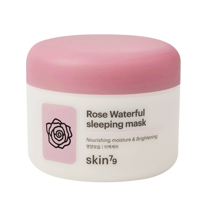 韩国 Skin79 Rose Waterful sleeping mask 100ml