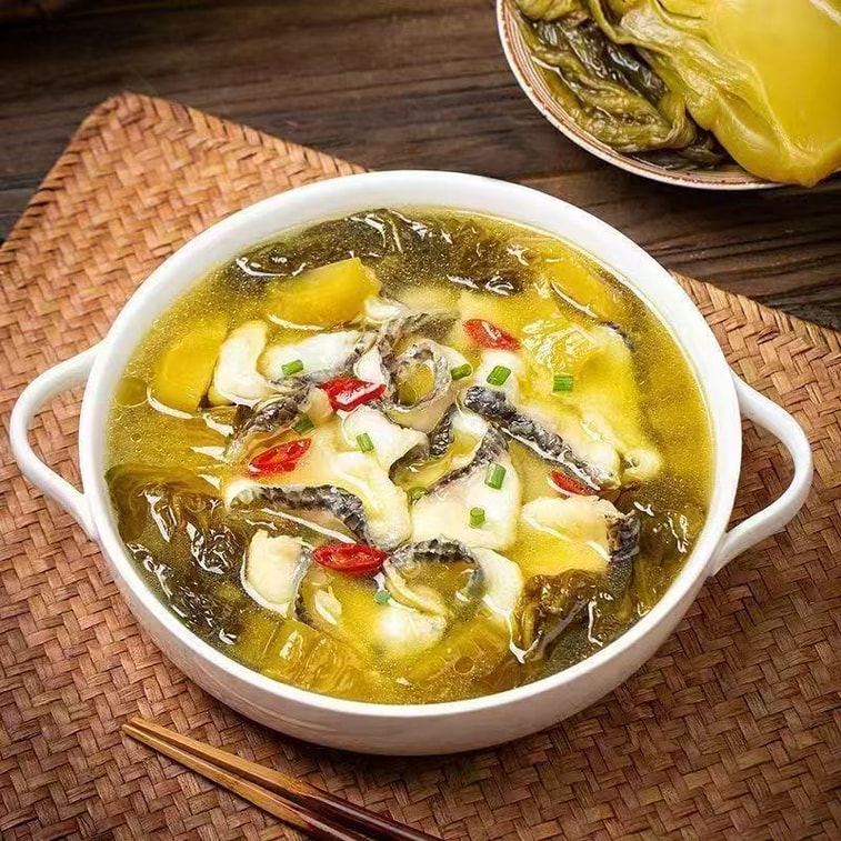 Authentic Fermented Pickles Fuling Fish with Pickled Fish in Spicy and Sour Sauce 258g*per bag 5