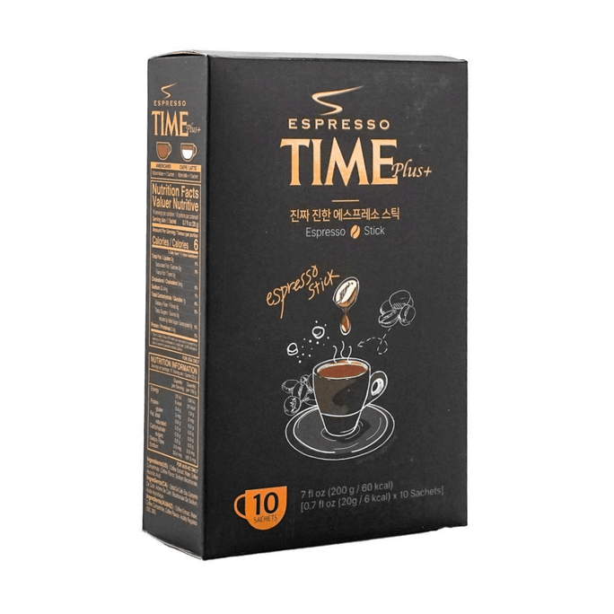 Espresso Time Plus+ Coffee 0.7 fl oz*10 Stick