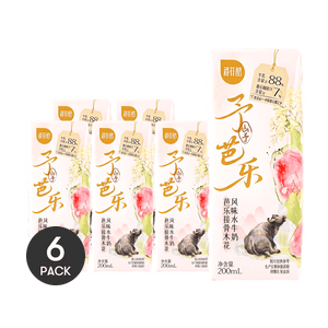 구아바 엘더플라워 맛 버팔로 우유 6.76 fl oz *6【6팩】【우유 함량 ≥88%】