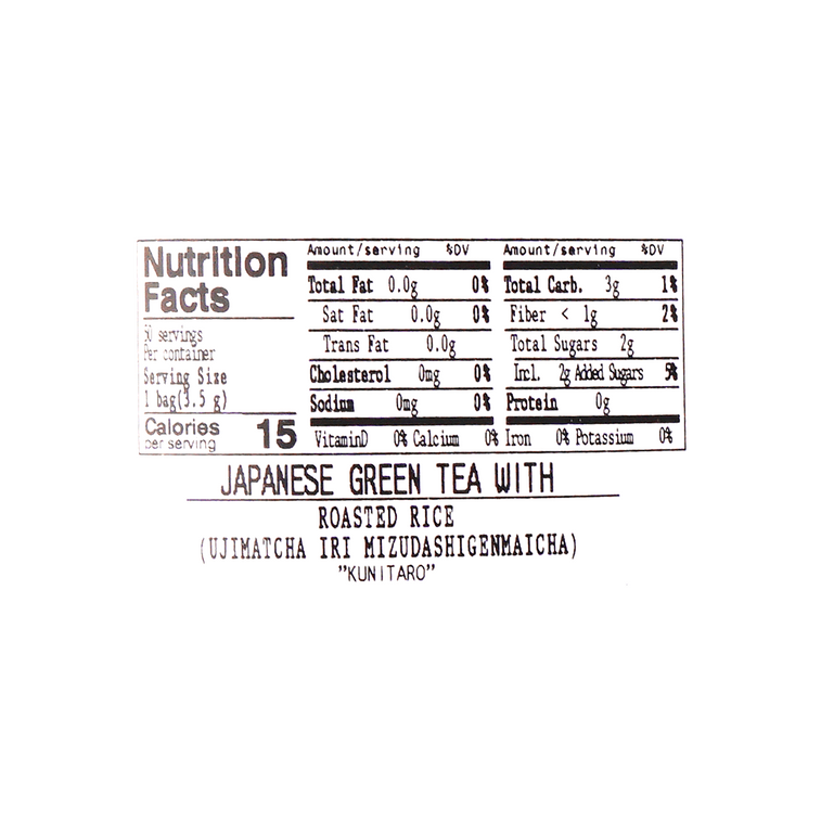 UJIMATCHA IRI MIZUDASHIGENMAICHA TB50P 3