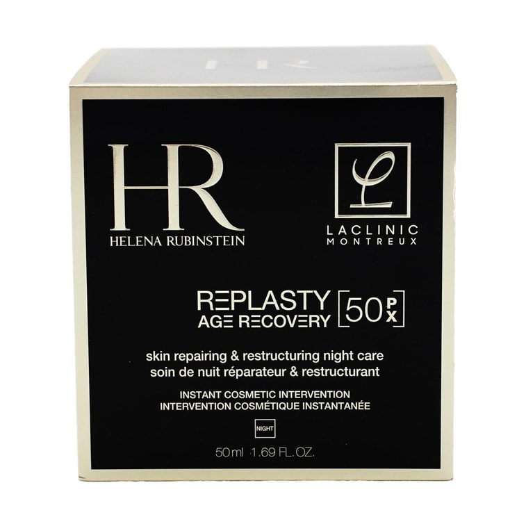 HELENA RUBINSTEIN赫莲娜HR 黑绷带面霜 50%玻色因溶液晚霜 50ml 紧塑轮廓 一夜年轻提气色 多维全面抗老【日本版】 7