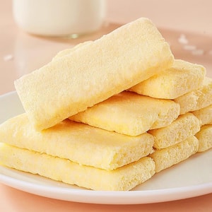 Milk Rice Cracker, Milk Flavor, 8.5 oz【Healthy Non-Fried】