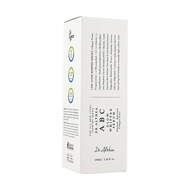 ABC Glow Whipped Serum, Lightweight Hydrating & Radiance Boosting Face Serum, Makeup-Prep Moisturizing, 100ml 5