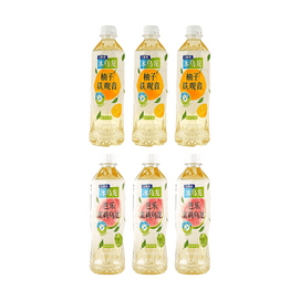 Ice Oolong Pomelo Tieguanyin Tea+Guava Jasmine Oolong Tea, 101.44 fl oz【2 Flavors 6 Combo Packs】