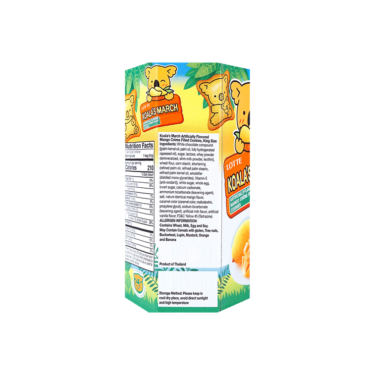Koala Mango Cream Filling Biscuit, 1.45 oz 3