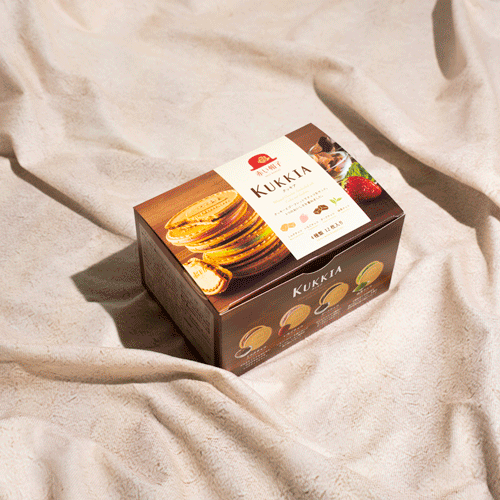 Kukkia Whipped Chocolate Sandwich Cookies - 4 Flavors, 12 Pieces, 2.82oz