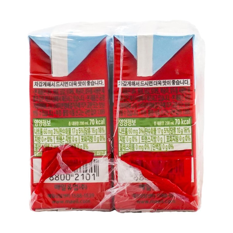 사과맛 음료, 6.76 fl oz (190ml) * 6개입 9